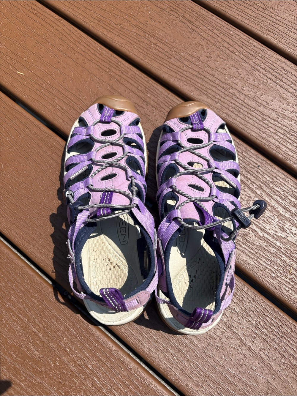 Keen Purple and Tan Outdoor Sandals
